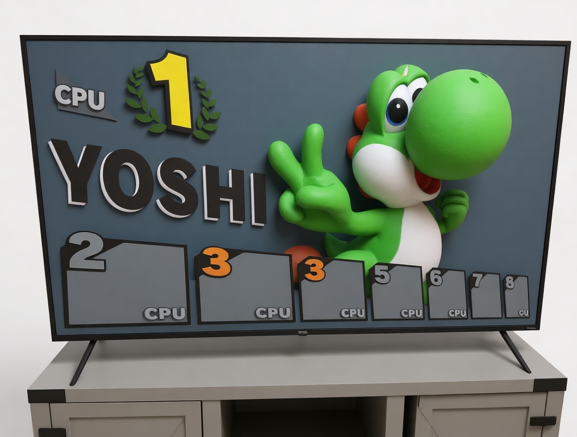 Yoshi 3D Figurine free 3D printable STL