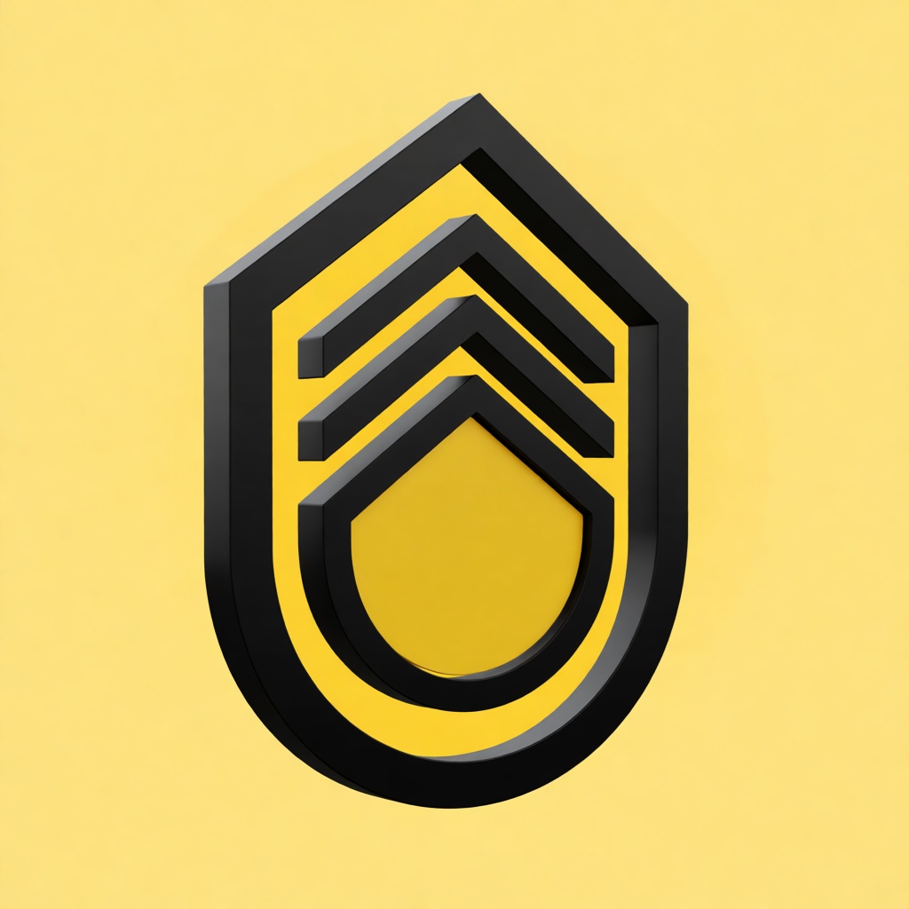 Sergeant Rank Insignia free 3D printable STL