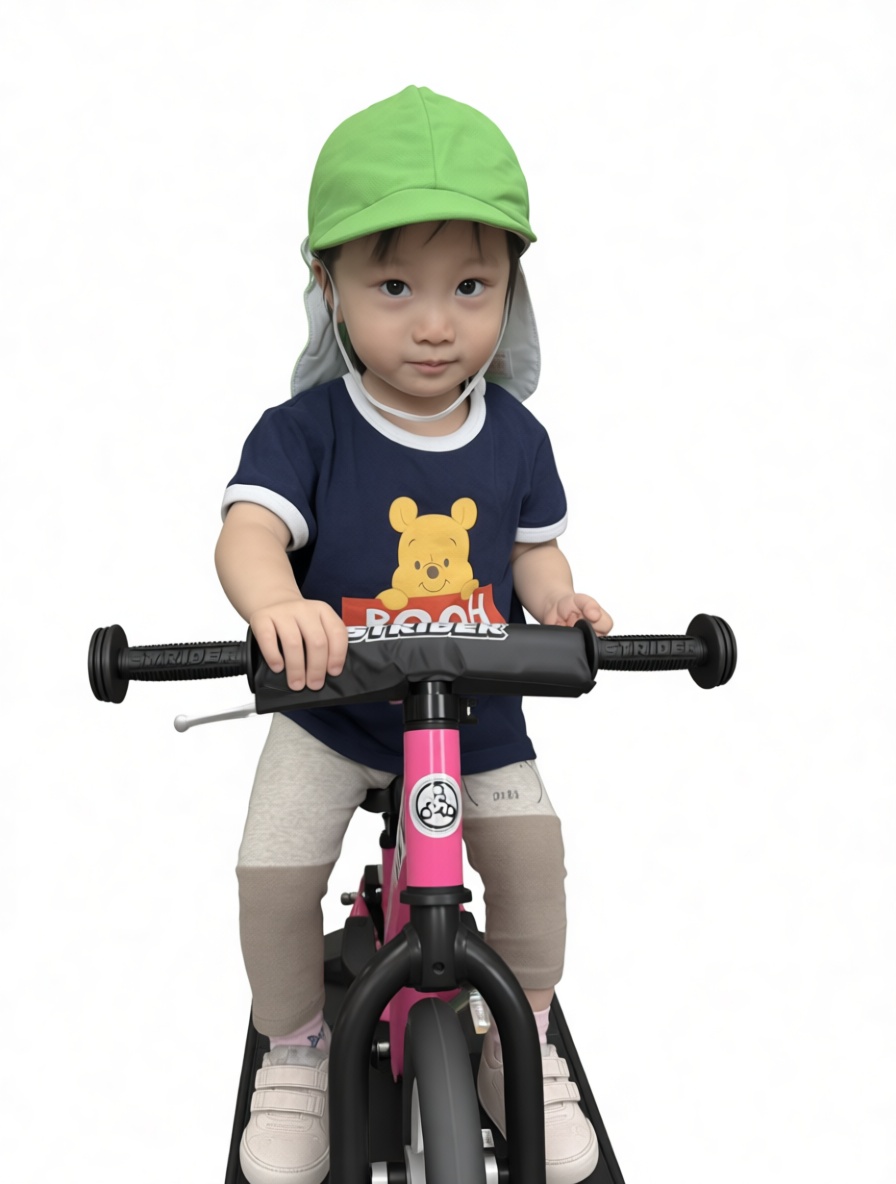 Toddler on Balance Bike Figurine free 3D printable STL
