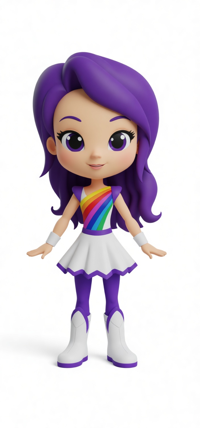 Sunny Rainbow Miniature free 3D printable STL
