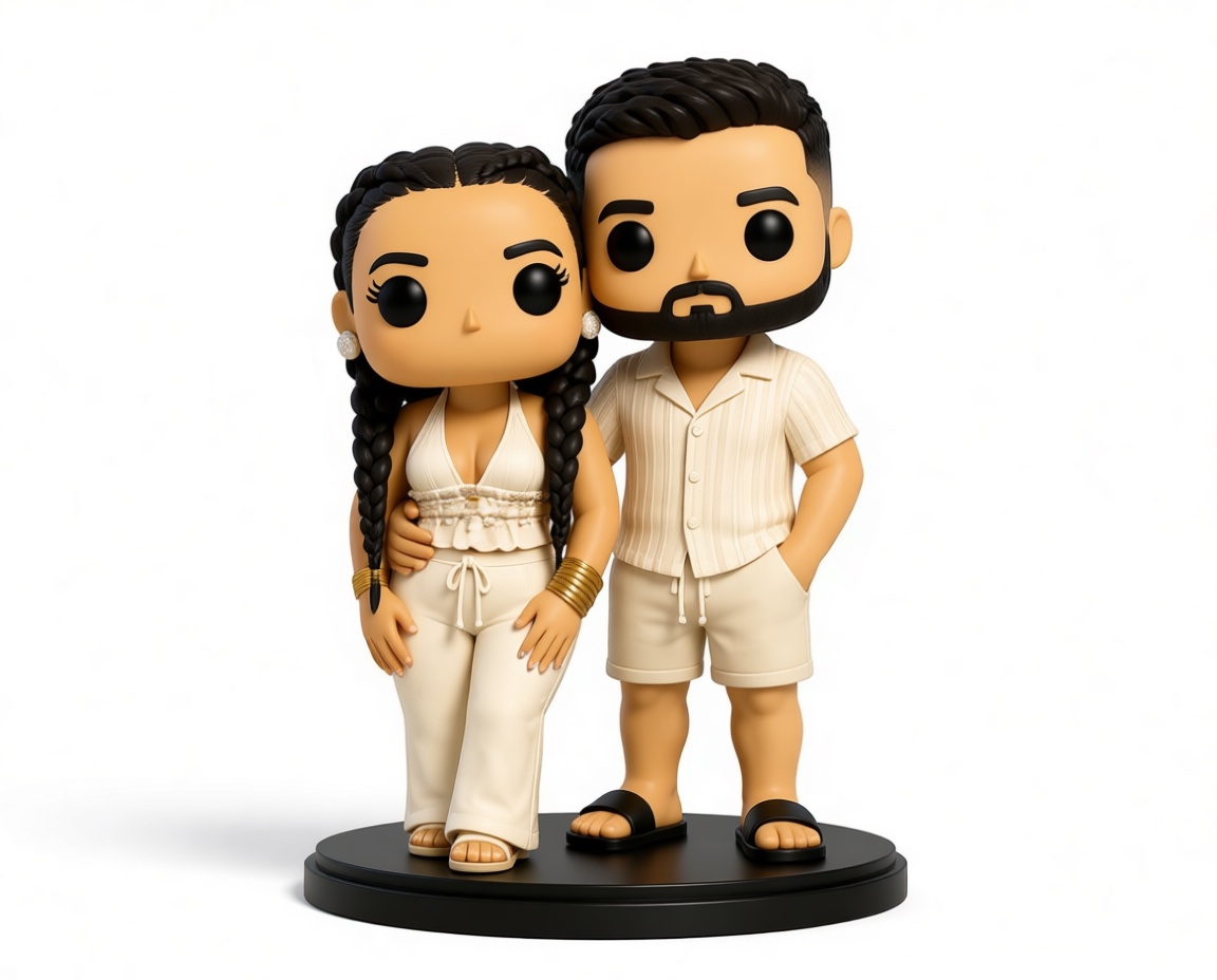 Couple Portrait Figurine free 3D printable STL