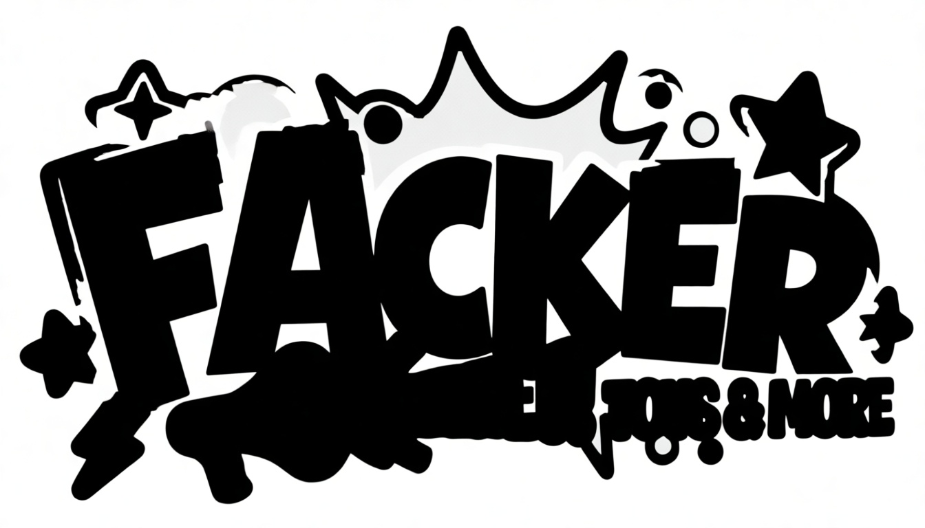 Facker Logo Sign free 3D printable STL