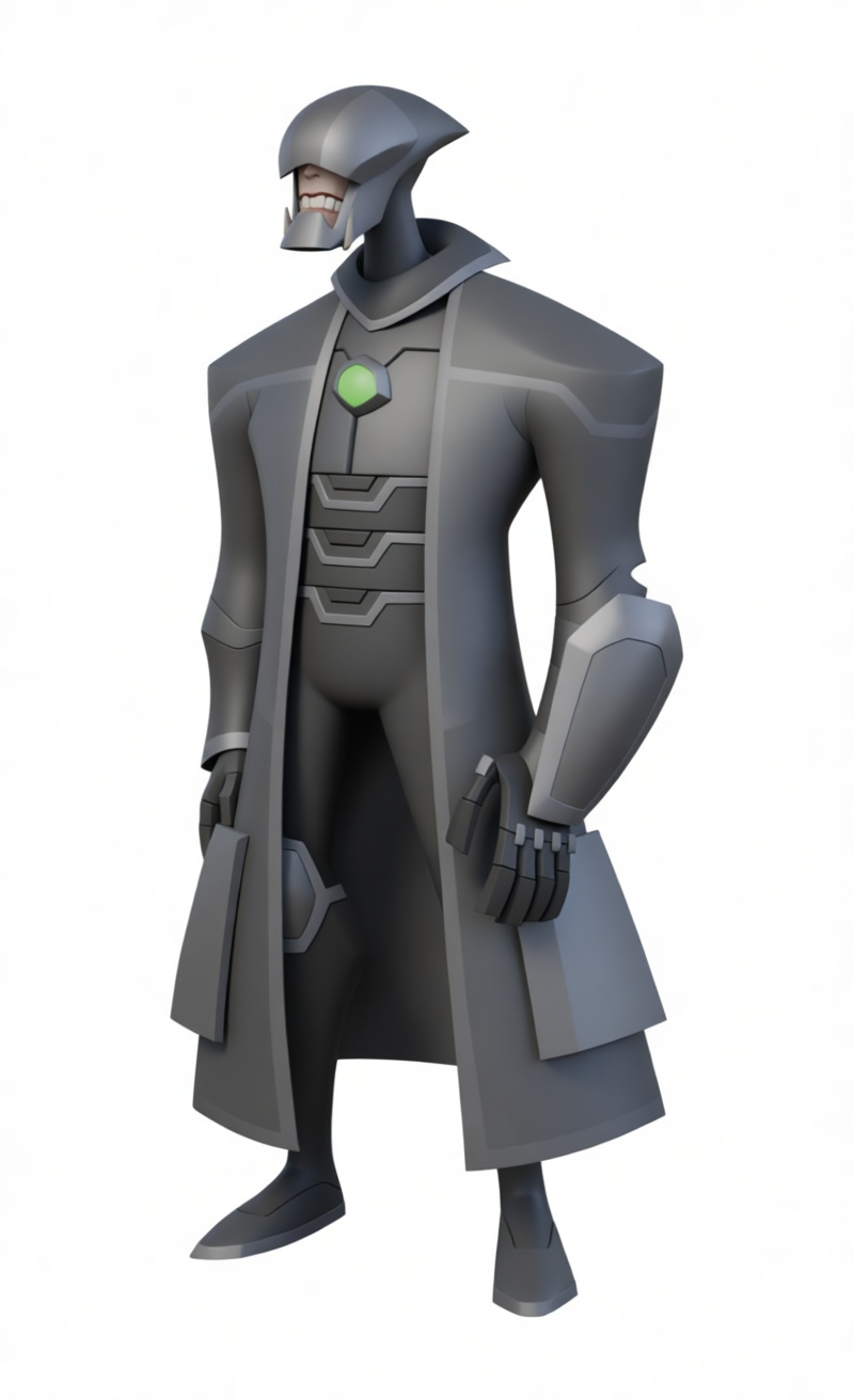 Vilgax Robot Figurine free 3D printable STL