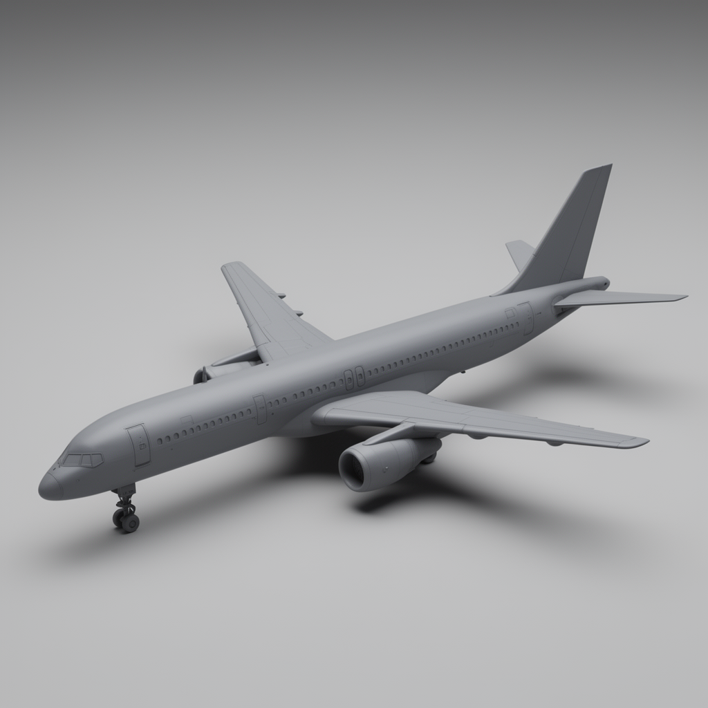 Boeing 757 Airplane Model free 3D printable STL