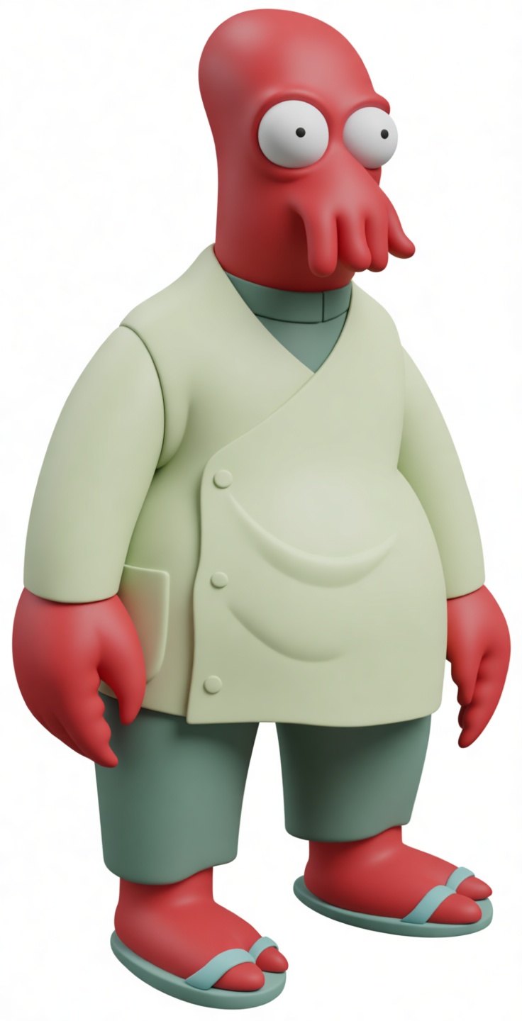 Dr. Zoidberg Figurine free 3D printable STL