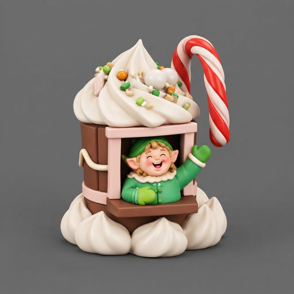 Christmas Elf Figurine free 3D printable STL