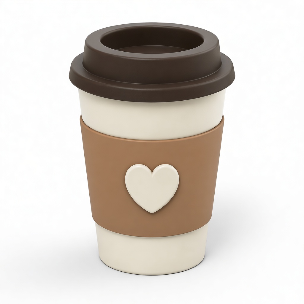 Coffee Cup Model free 3D printable STL