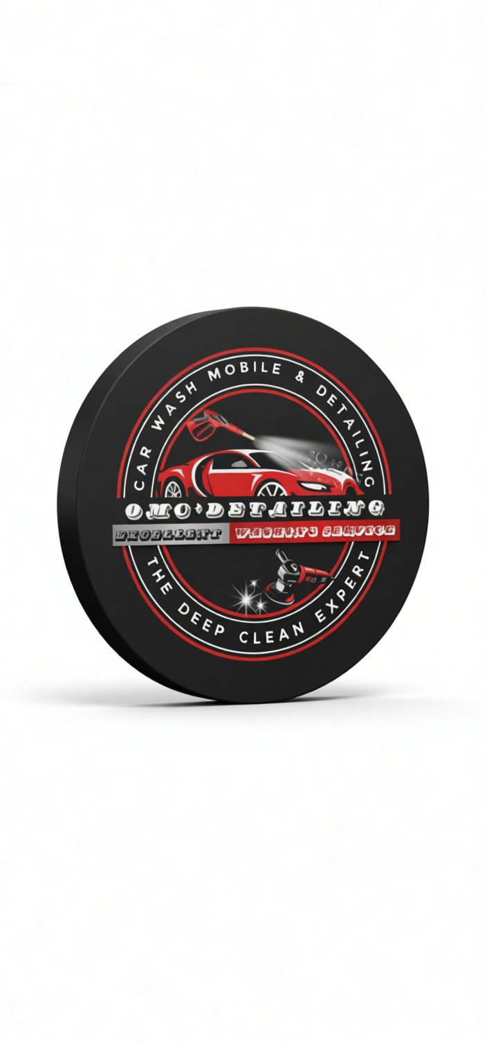 Mobile Car Wash Logo free 3D printable STL