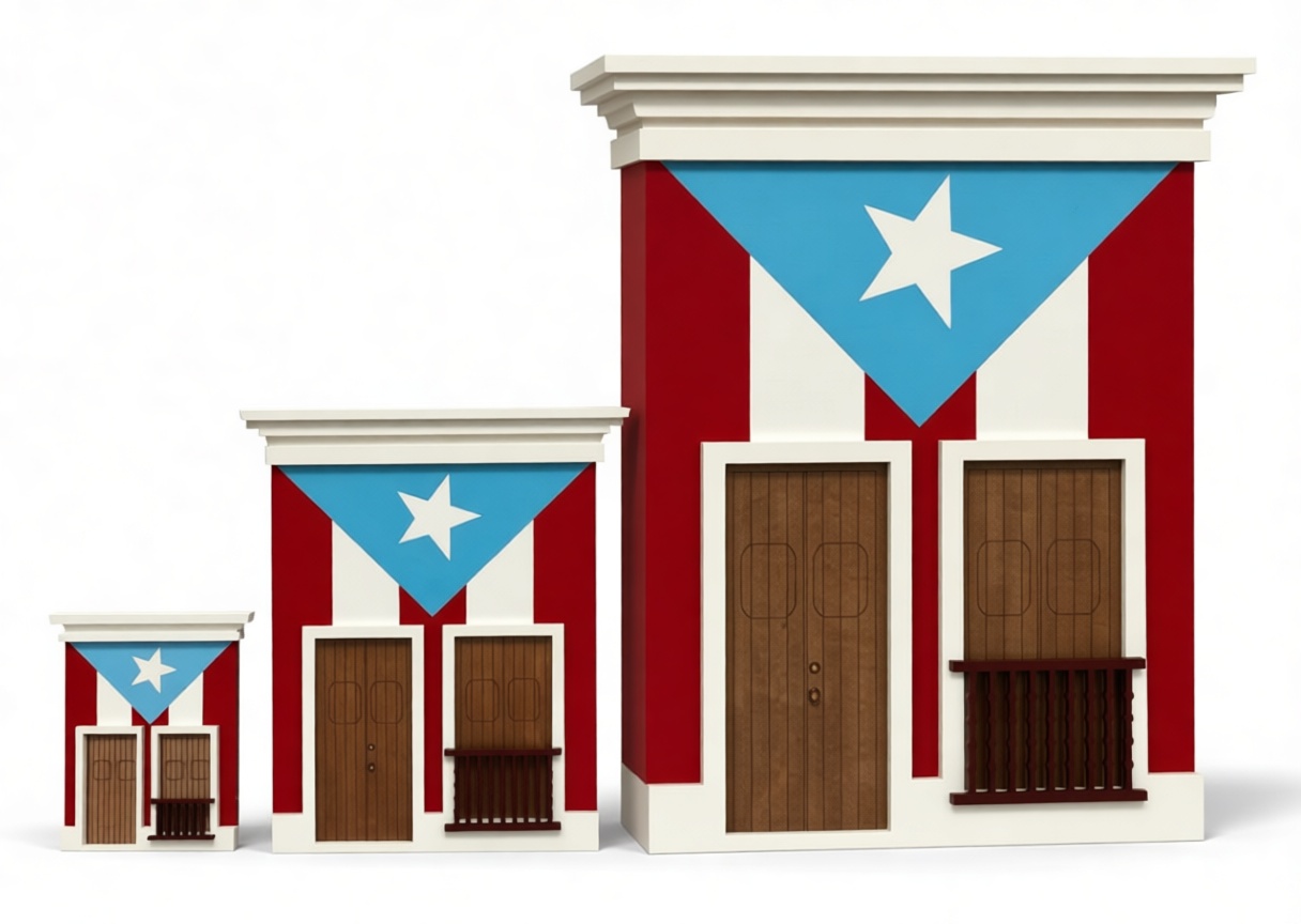 Puerto Rican House Model free 3D printable STL