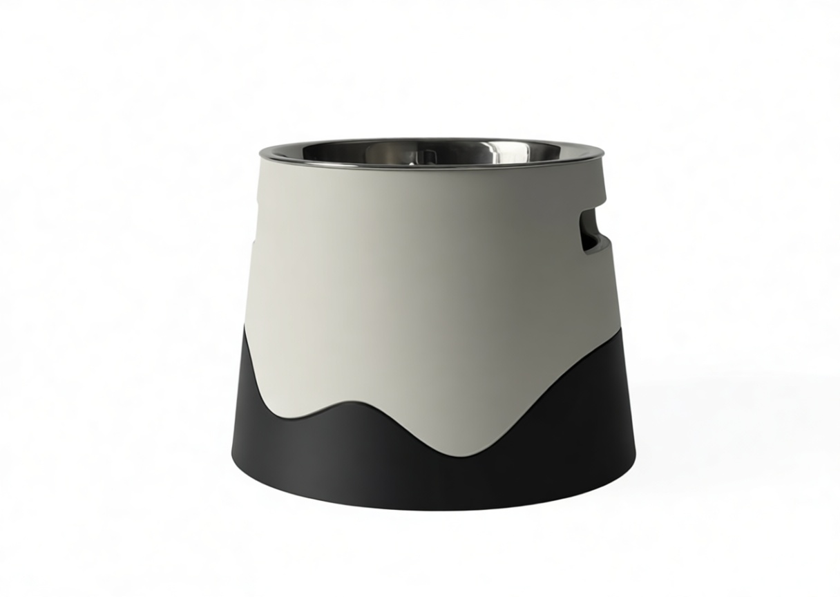 Pet Food Bowl Model free 3D printable STL