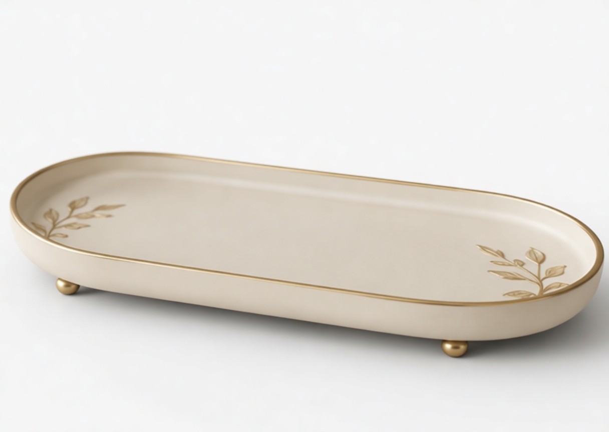 Decorative Tray Model - Free 3D Printable STL File