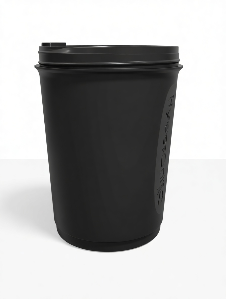 Black Travel Mug free 3D printable STL