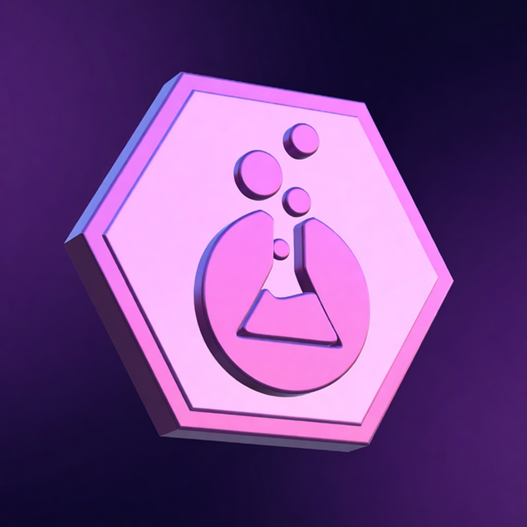 Potion Flask Emblem free 3D printable STL