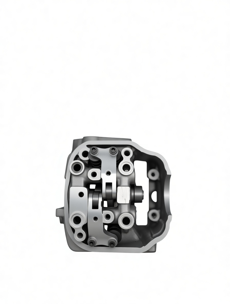 Engine Cylinder Head Model free 3D printable STL