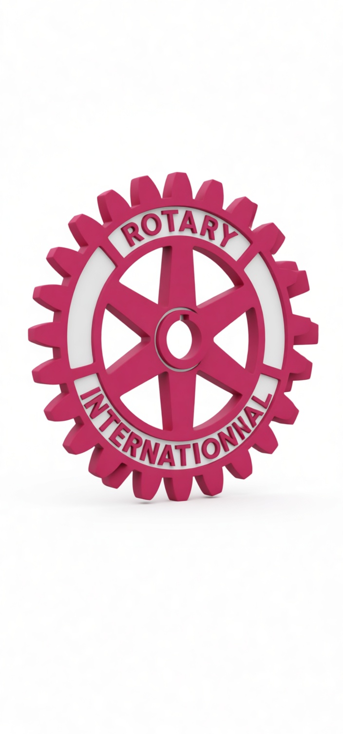 Rotary International Gear free 3D printable STL