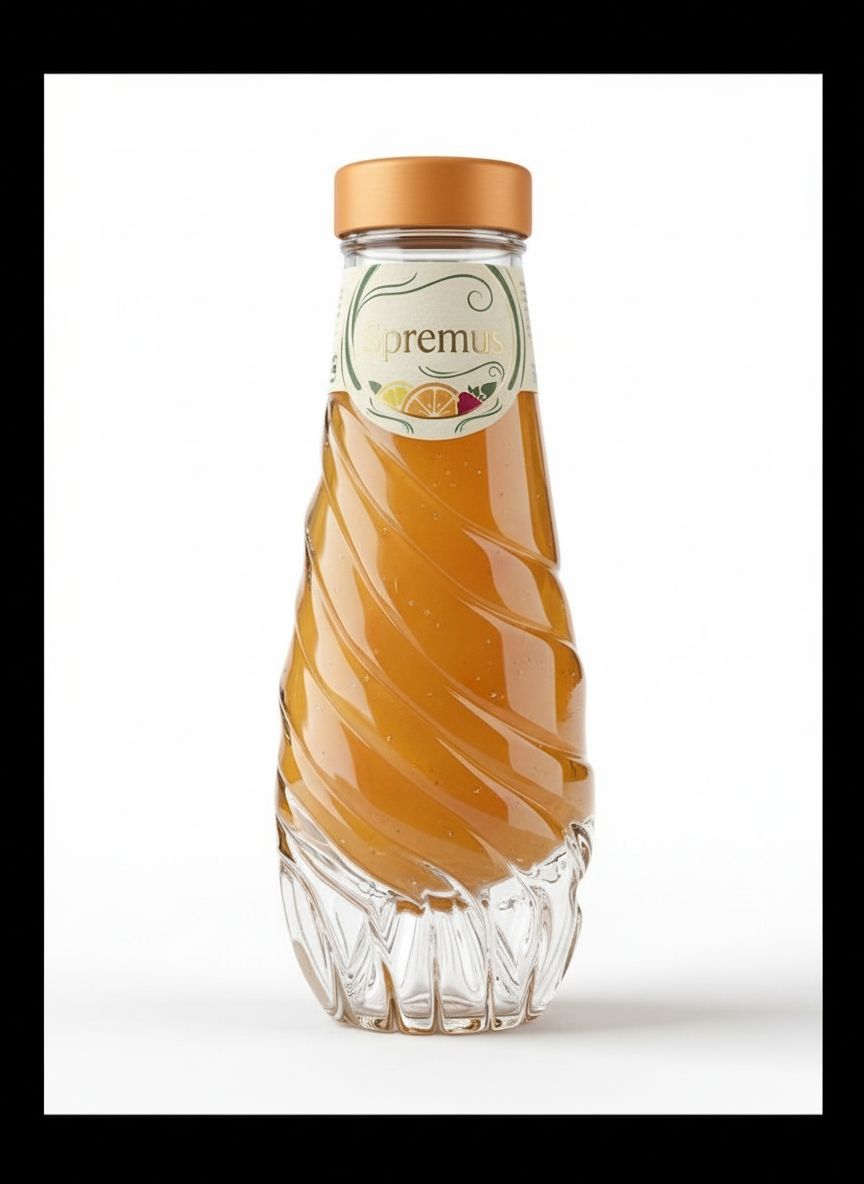 Spremus Juice Bottle free 3D printable STL