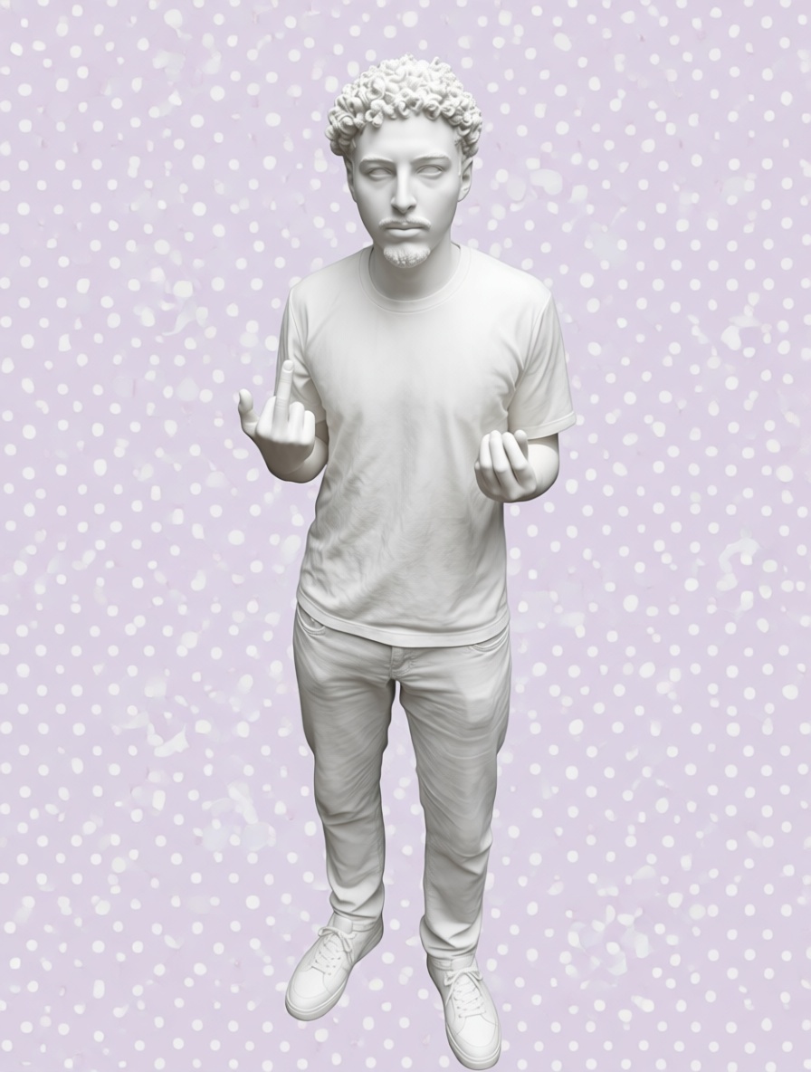 Casual Man Figurine free 3D printable STL