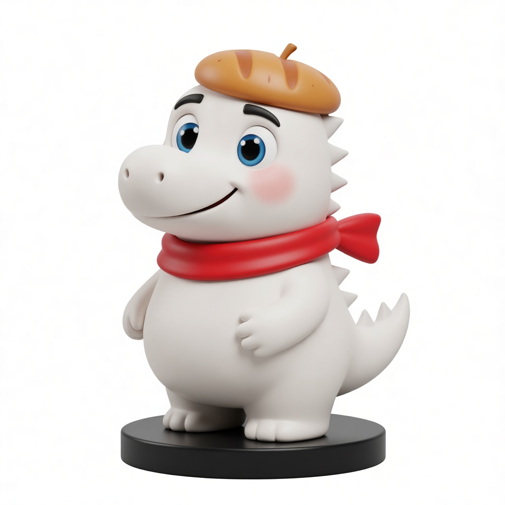 Cute Dinosaur Figurine free 3D printable STL