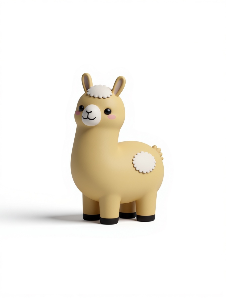 Llama Figurine free 3D printable STL
