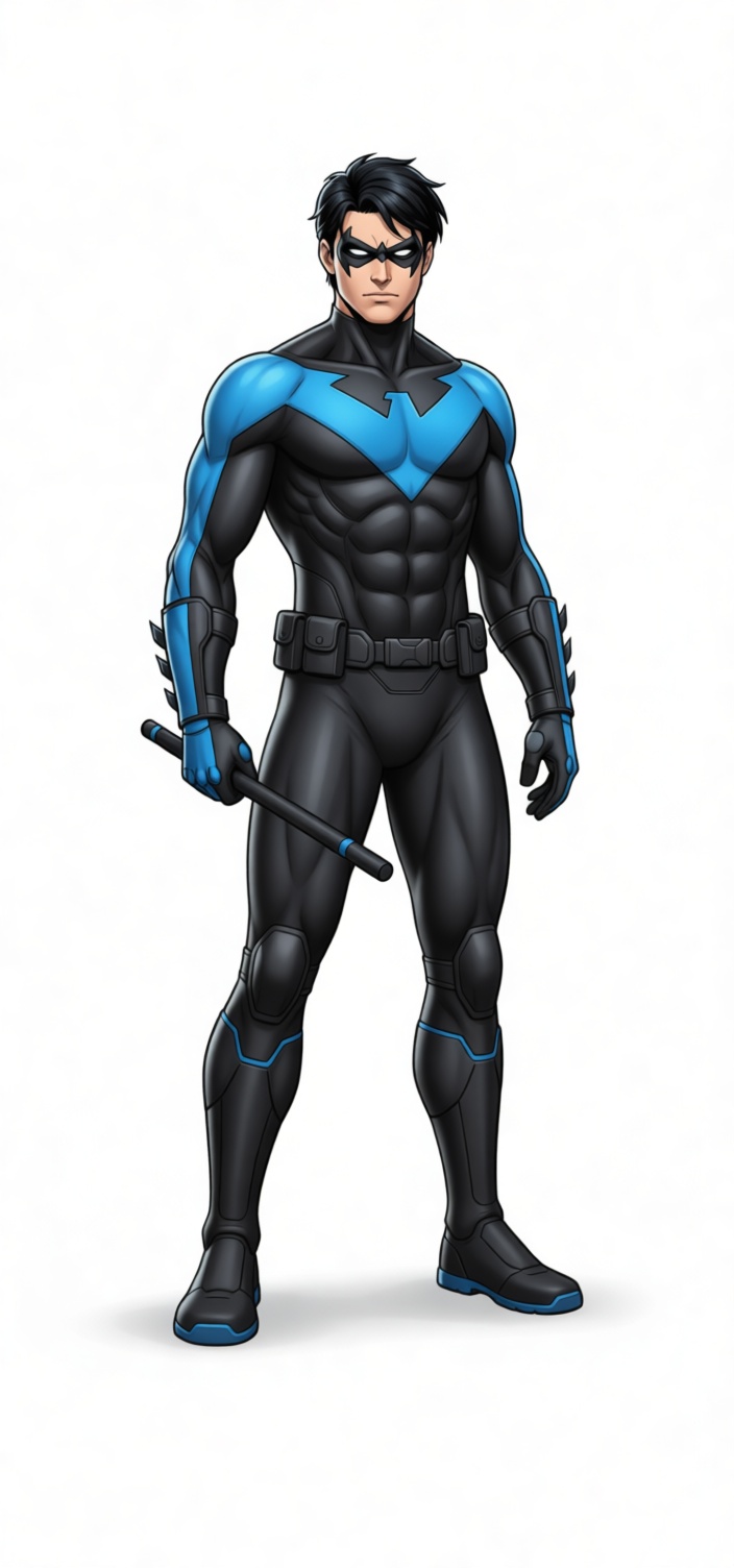 Nightwing Figurine free 3D printable STL