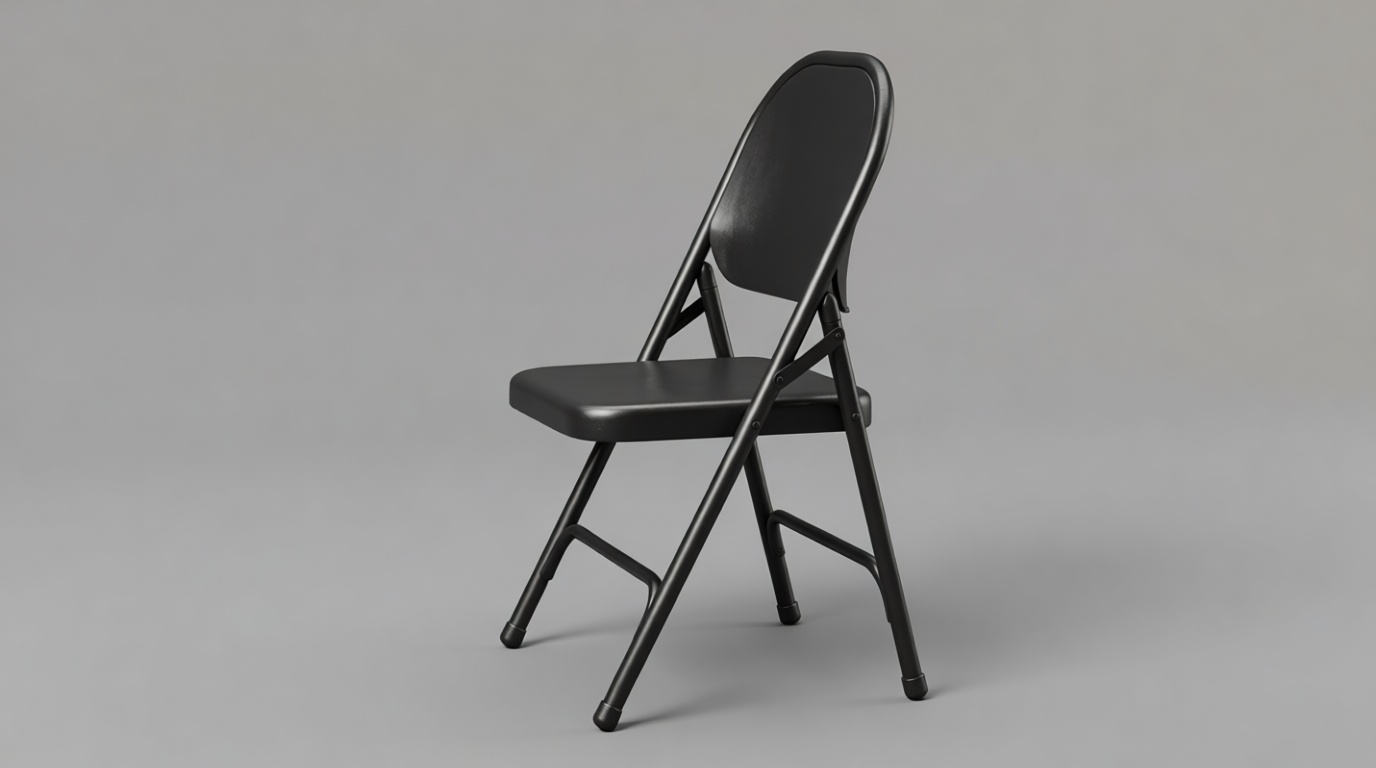 Metal Folding Chair Model free 3D printable STL