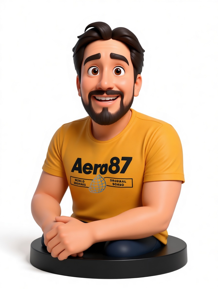 Smiling Man Bust free 3D printable STL