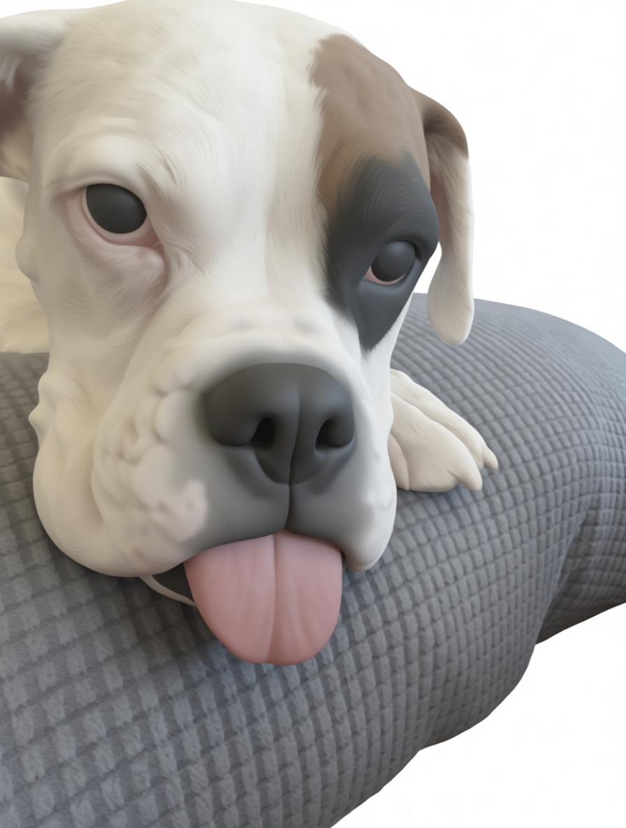 Bulldog Puppy Figurine free 3D printable STL