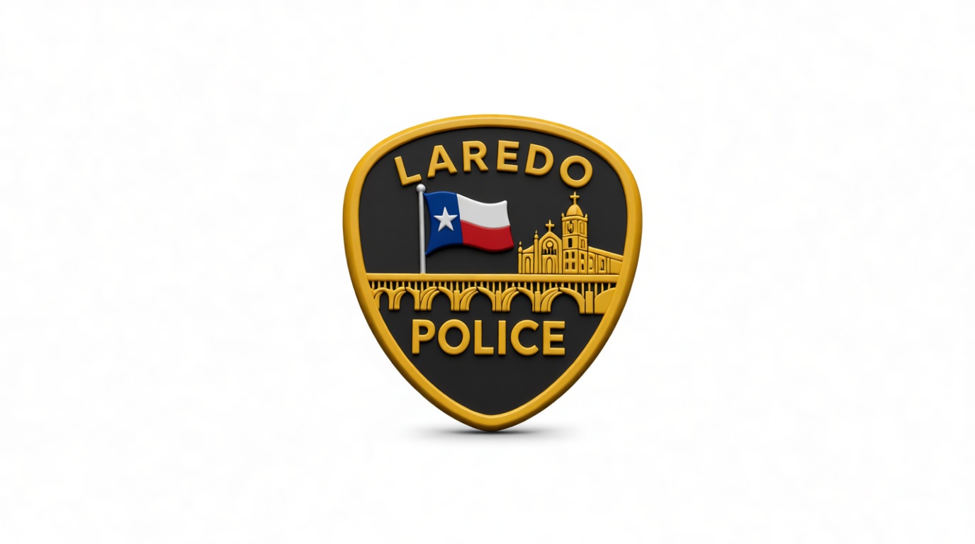 Laredo Police Badge free 3D printable STL