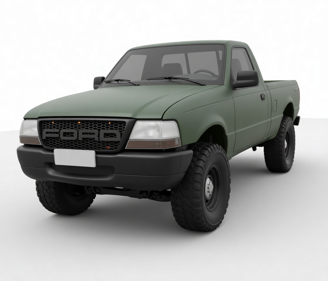 1998 Ford Ranger Pickup free 3D printable STL