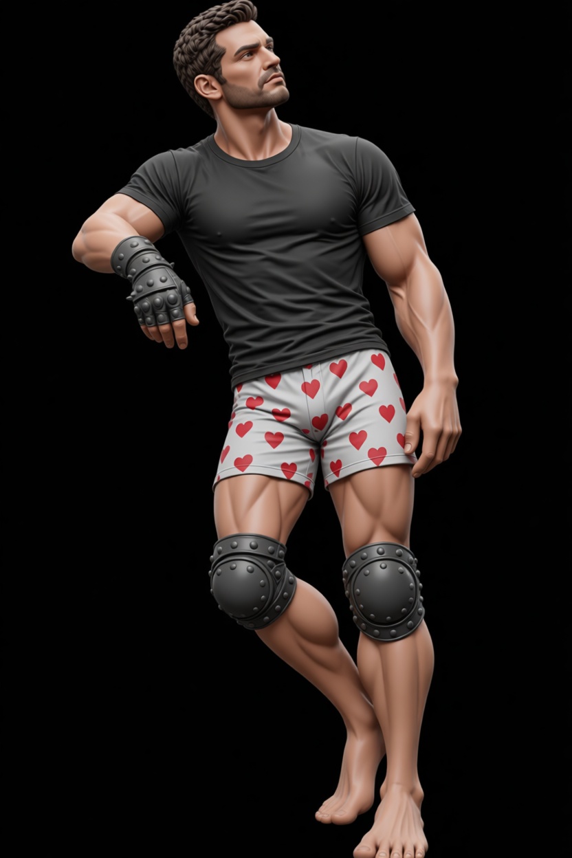 Modern Male Figure free 3D printable STL
