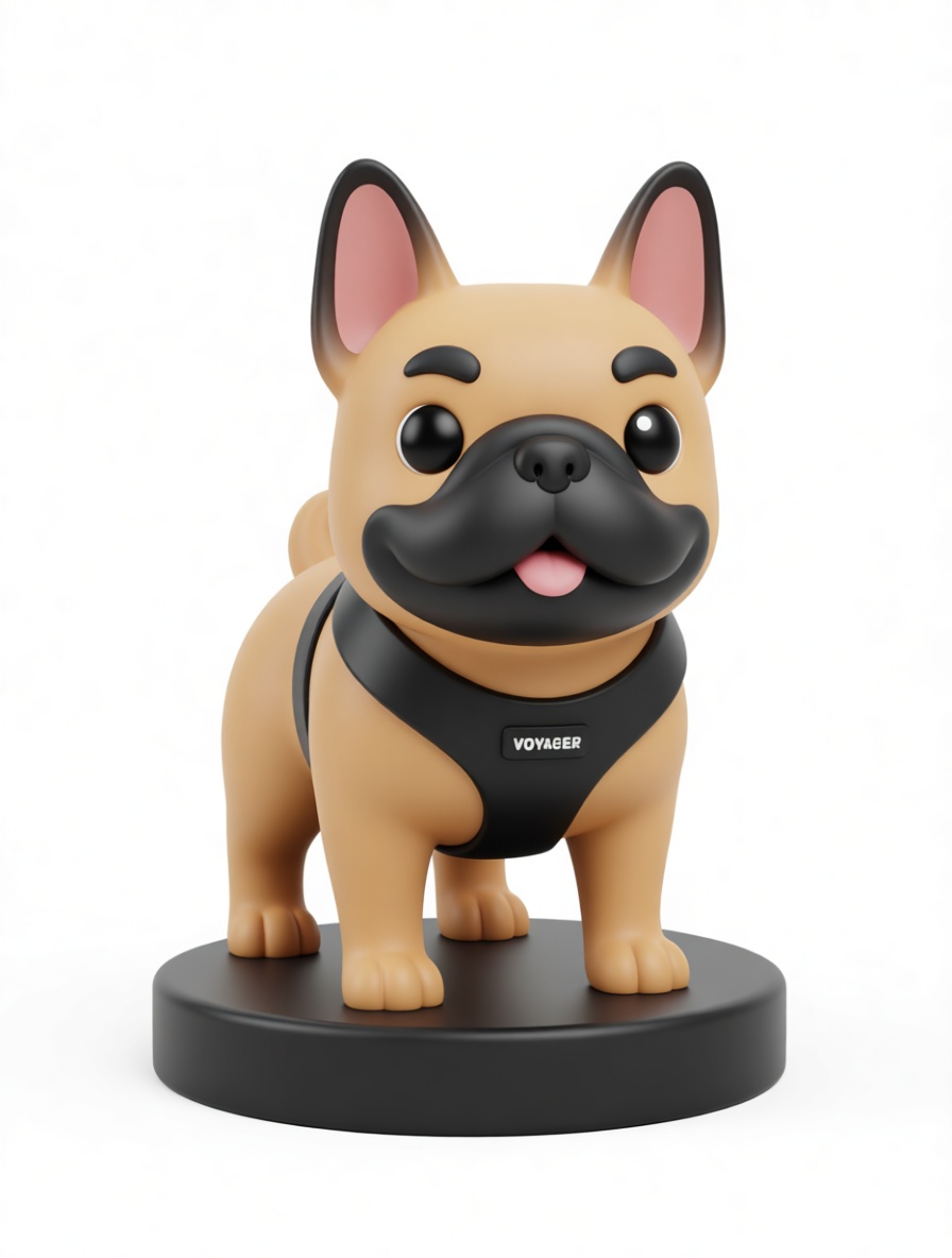 French Bulldog Figurine free 3D printable STL