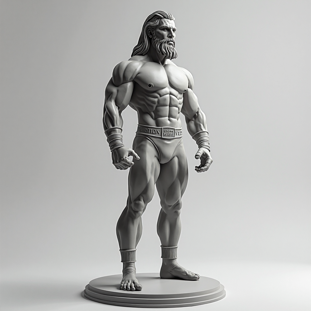 Roman Reigns Figurine free 3D printable STL