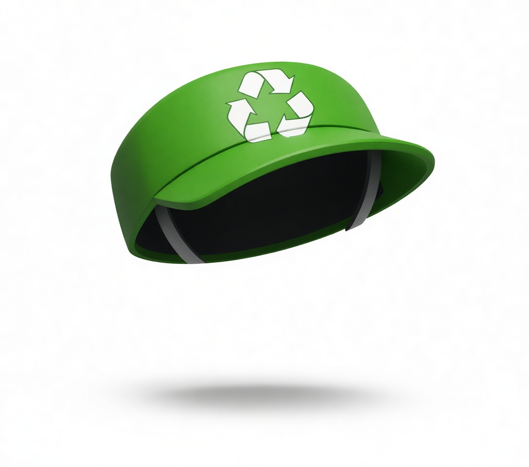Recycling Cap Model free 3D printable STL