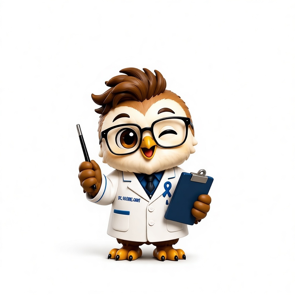 Owl Doctor Figurine free 3D printable STL