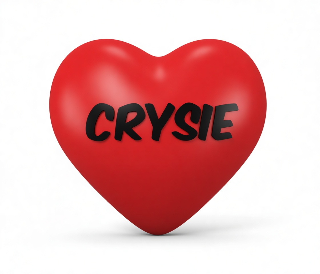 Crysie Heart Sculpture free 3D printable STL