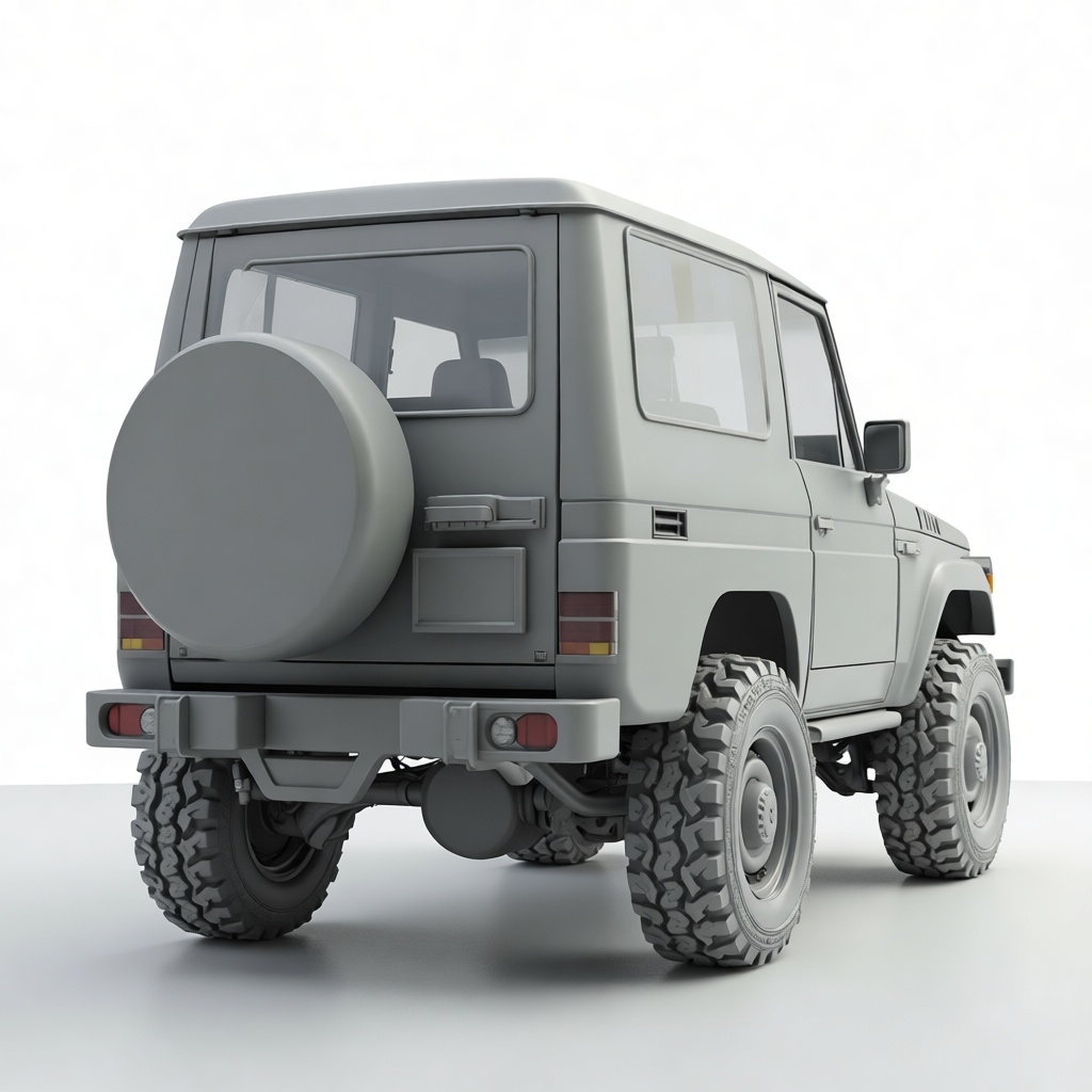 Mercedes G-Class SUV Model free 3D printable STL