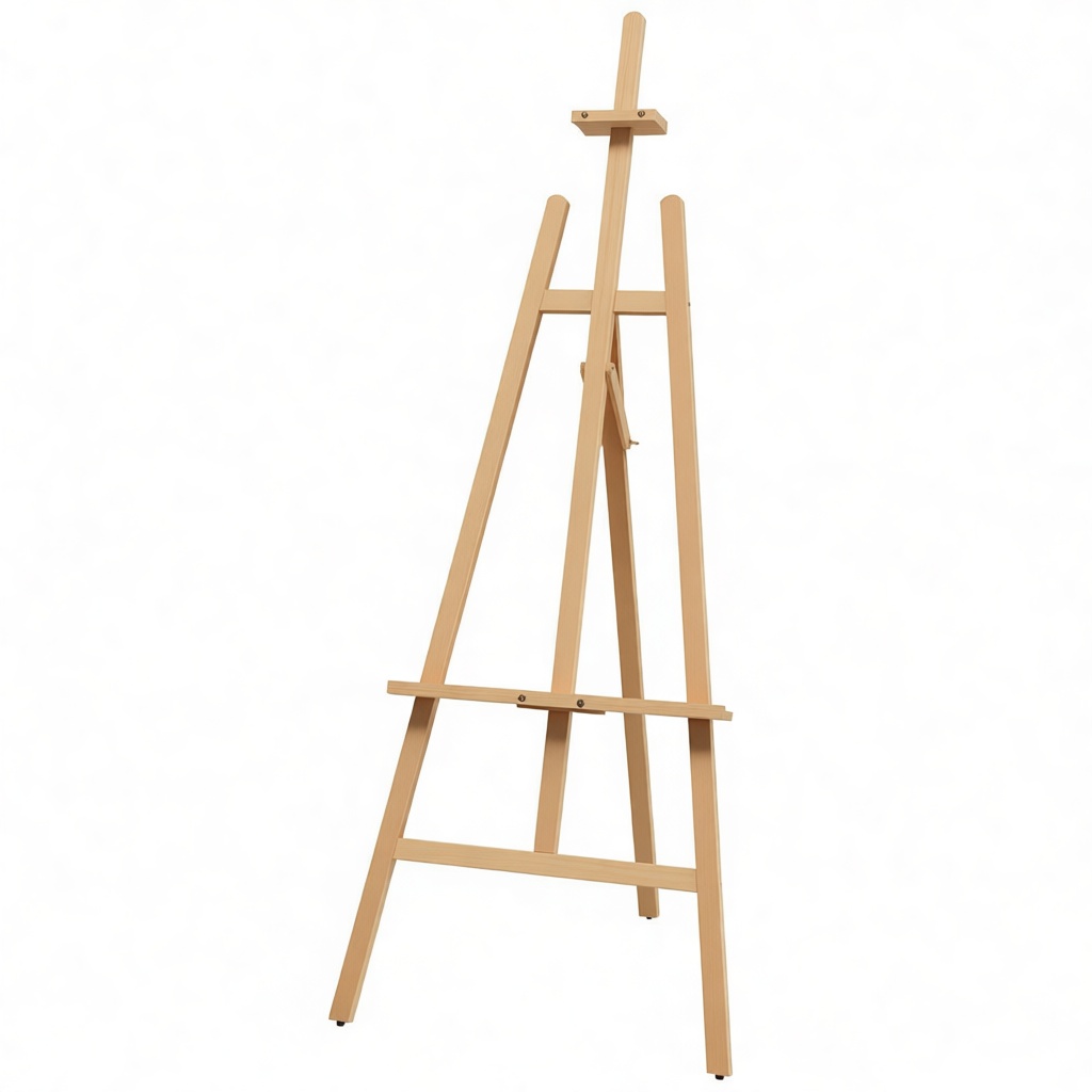 Wooden Artist Easel Model free 3D printable STL