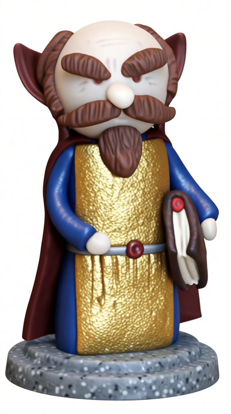 Master Roshi Figurine free 3D printable STL