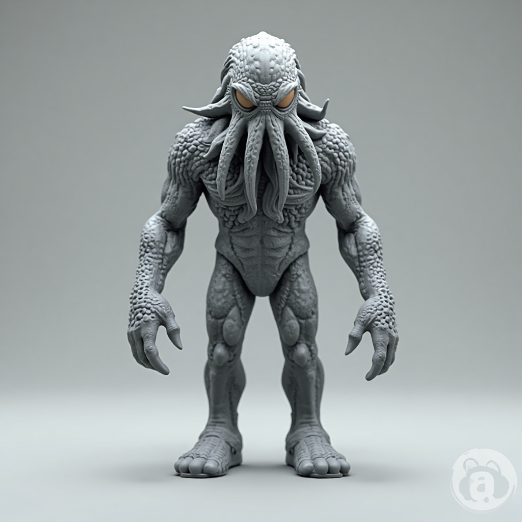 Playmobil Cthulhu Figurine free 3D printable STL