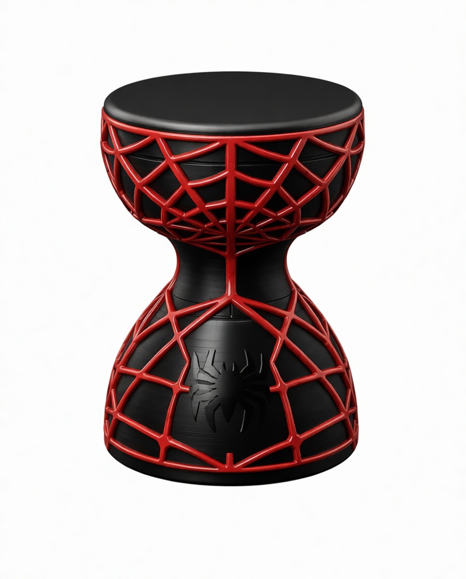 Spider-Man Web Stool free 3D printable STL