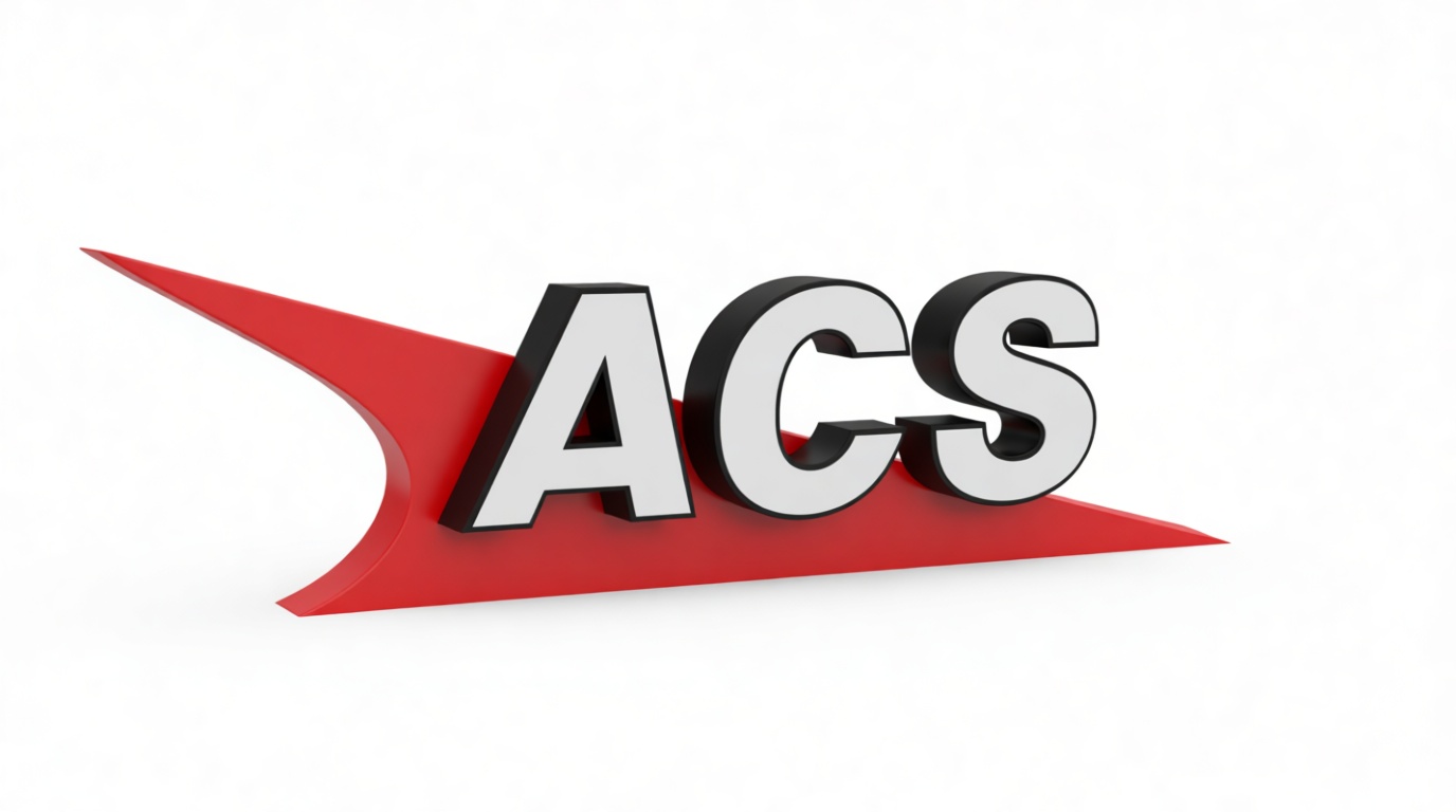 ACS Logo Model free 3D printable STL