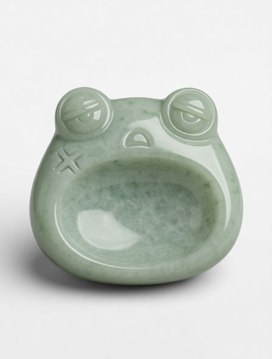 Frog Face Bowl free 3D printable STL