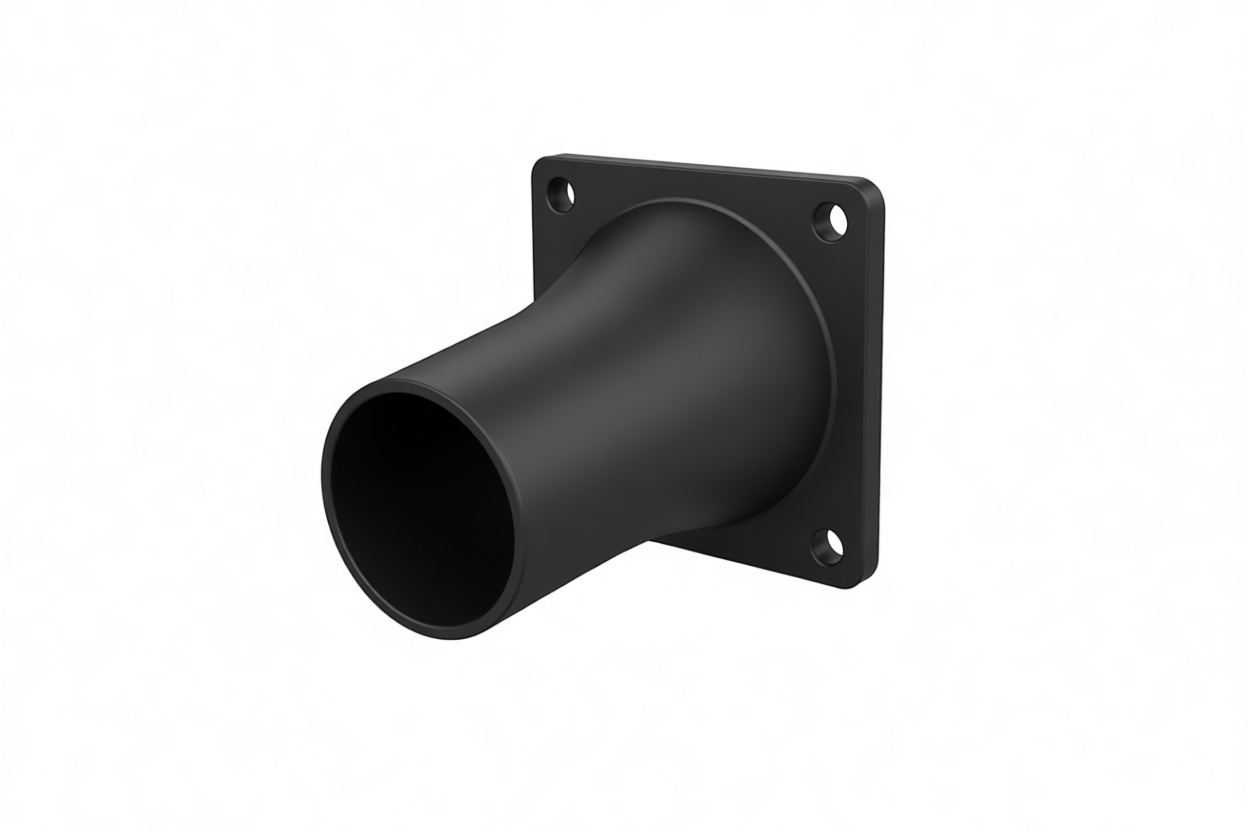 Flanged Pipe Connector free 3D printable STL