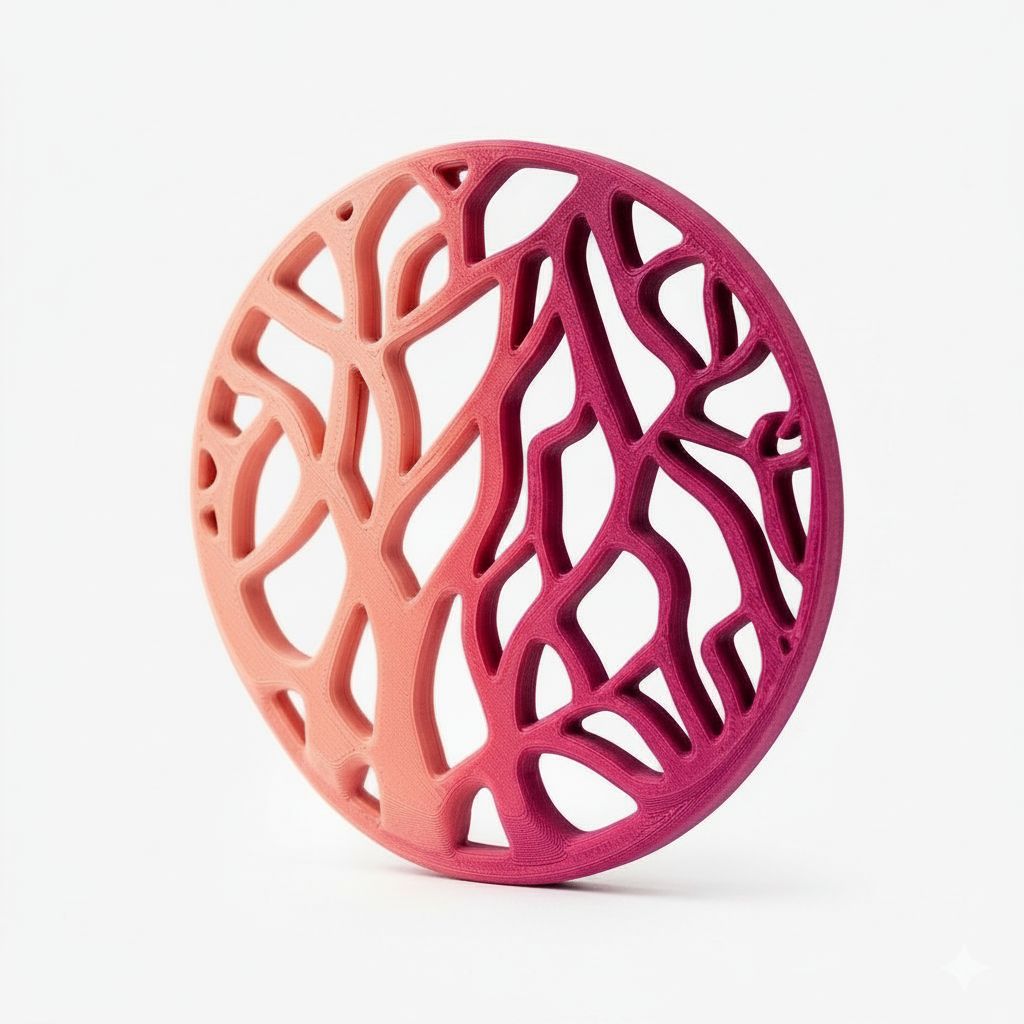 Abstract Tree Disc free 3D printable STL