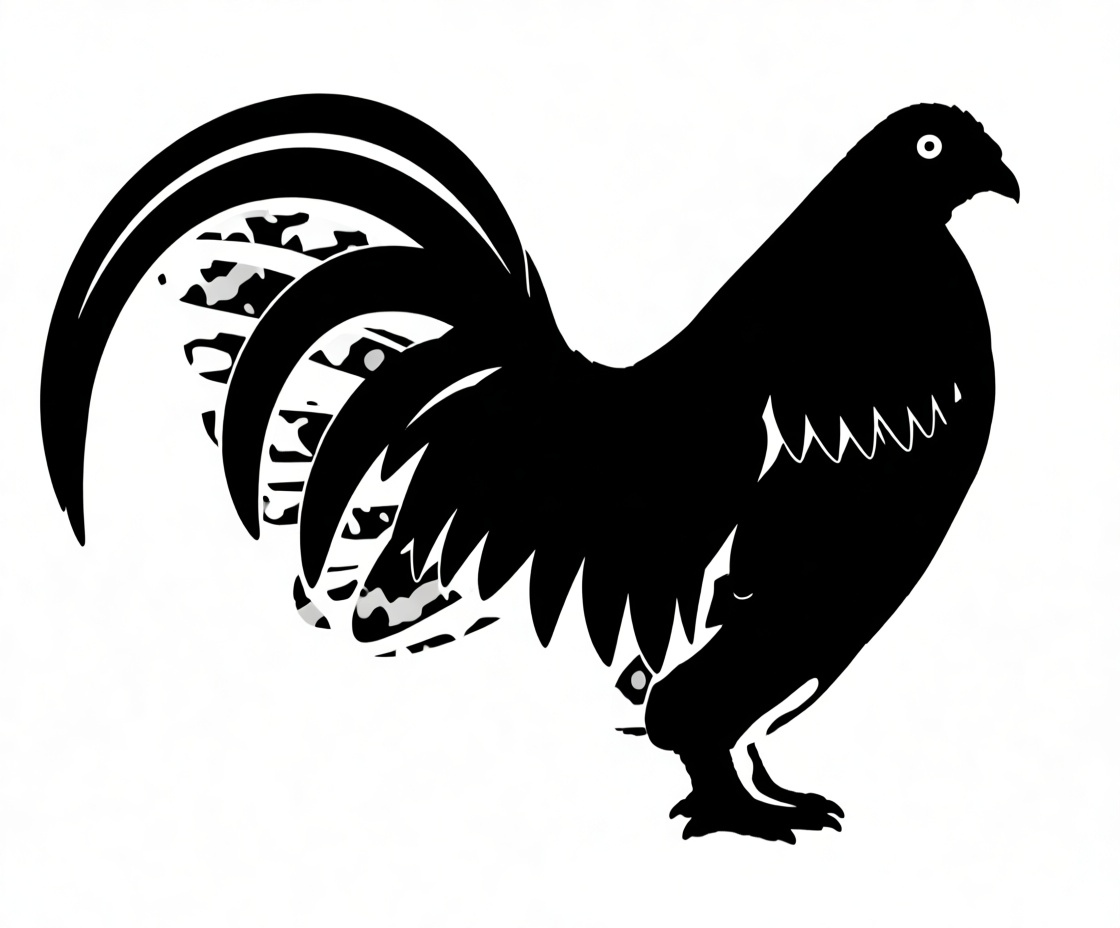 Bantam Rooster Figurine free 3D printable STL