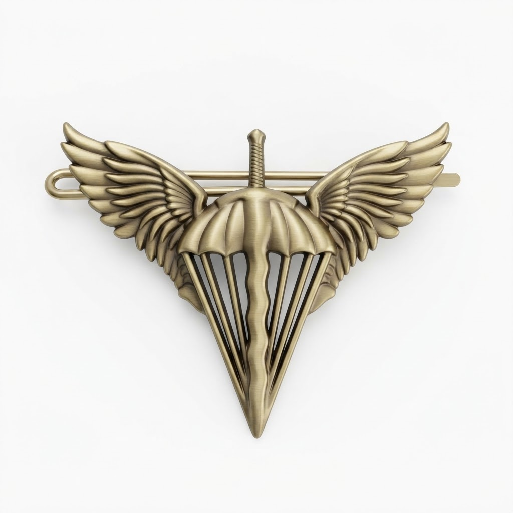 Airborne Forces Badge Pin free 3D printable STL