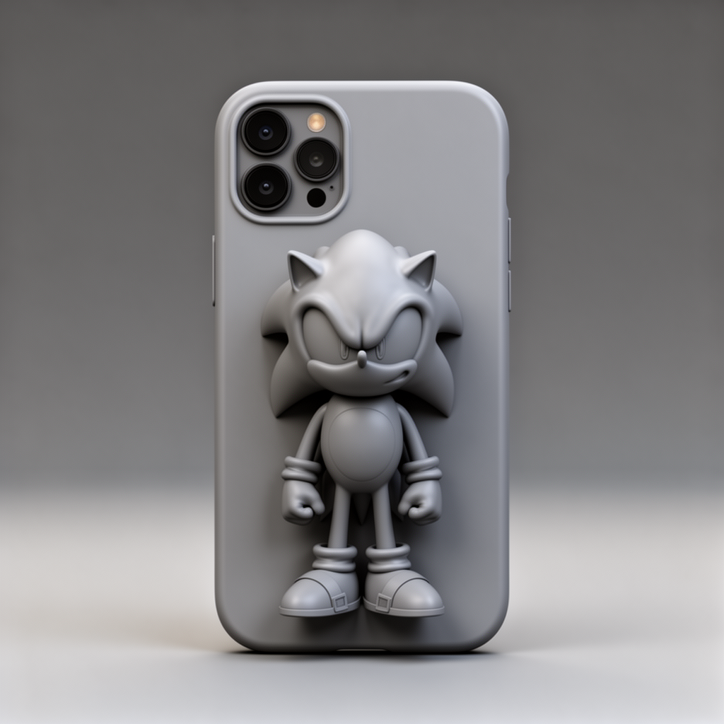 Sonic iPhone 13 Case free 3D printable STL