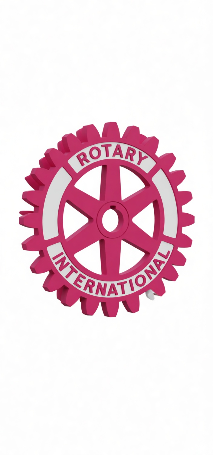 Rotary International Gear free 3D printable STL