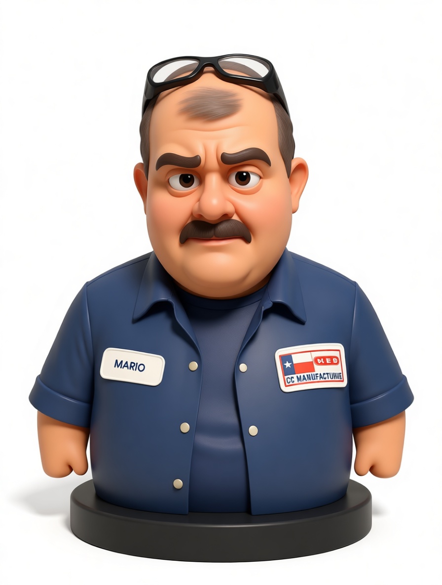 Mario Mechanic Bust free 3D printable STL