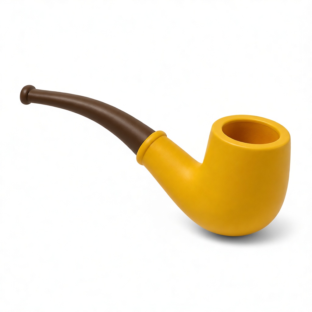 Classic Tobacco Pipe Model free 3D printable STL